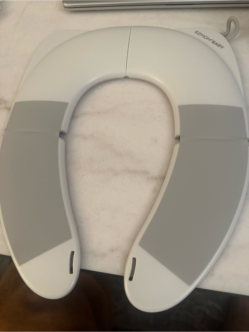 Foldable Training Potty Seat – White